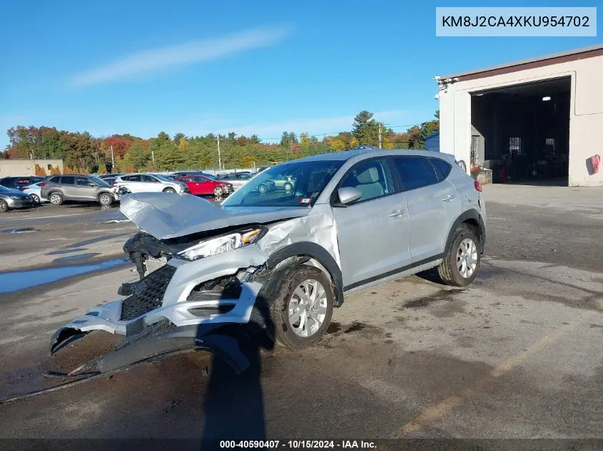 KM8J2CA4XKU954702 2019 Hyundai Tucson Se