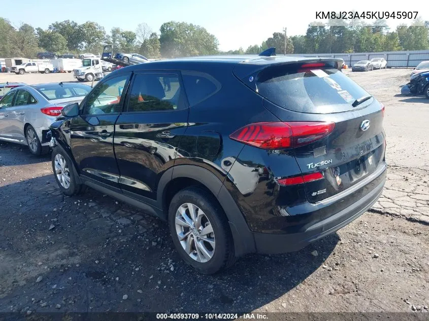 2019 Hyundai Tucson Se VIN: KM8J23A45KU945907 Lot: 40593709