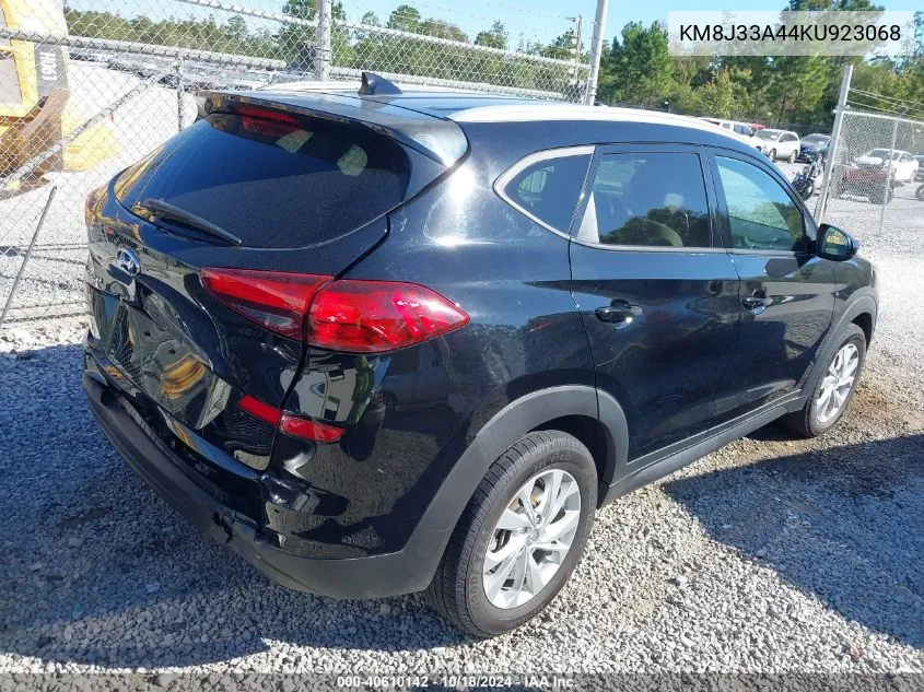 2019 Hyundai Tucson Value VIN: KM8J33A44KU923068 Lot: 40610142