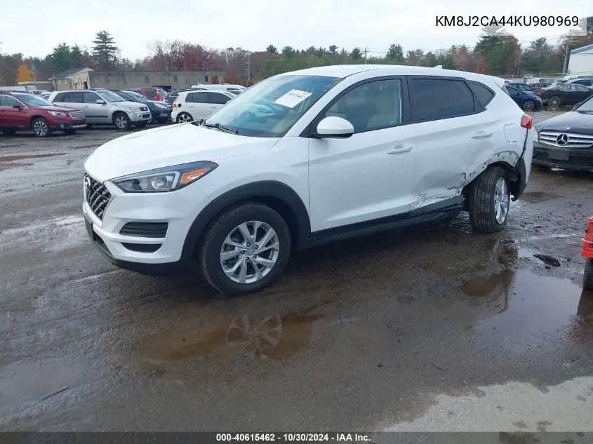 2019 Hyundai Tucson Se VIN: KM8J2CA44KU980969 Lot: 40615462