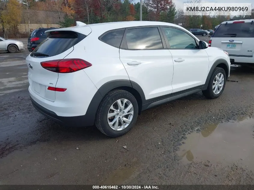 KM8J2CA44KU980969 2019 Hyundai Tucson Se