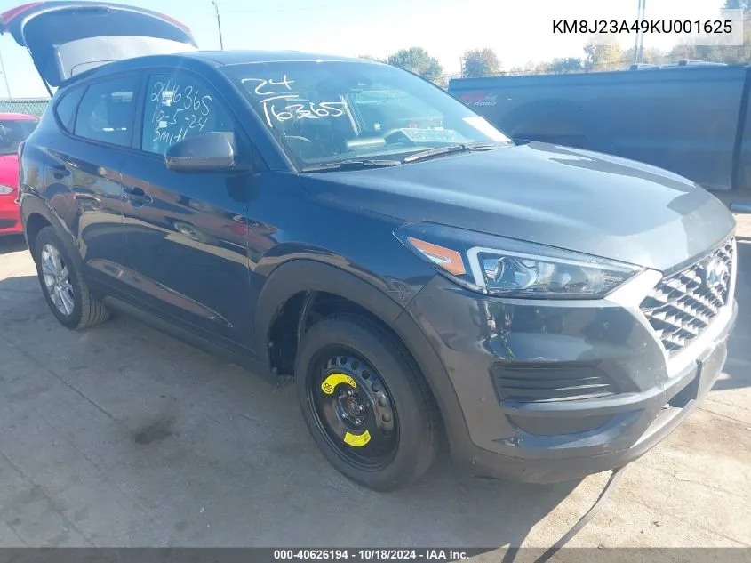 KM8J23A49KU001625 2019 Hyundai Tucson Se