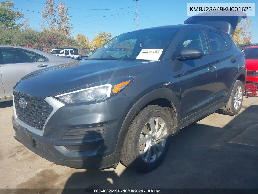 KM8J23A49KU001625 2019 Hyundai Tucson Se