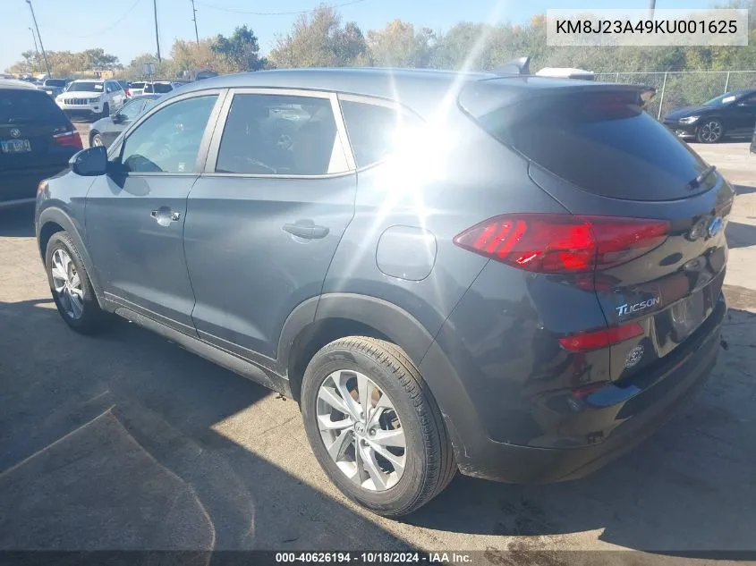 KM8J23A49KU001625 2019 Hyundai Tucson Se