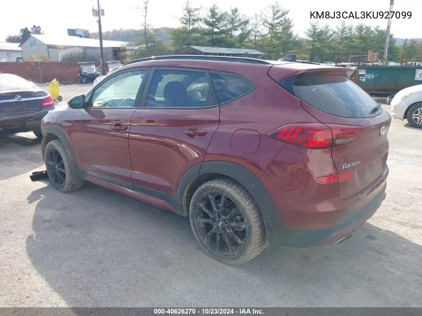 KM8J3CAL3KU927099 2019 Hyundai Tucson Night