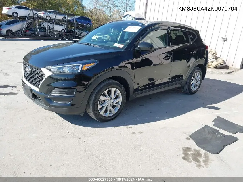 KM8J3CA42KU070704 2019 Hyundai Tucson Value