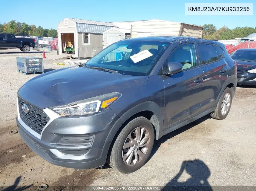 2019 Hyundai Tucson Se VIN: KM8J23A47KU933256 Lot: 40629055