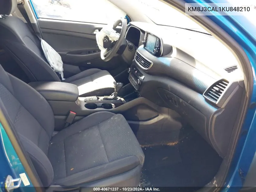 KM8J3CAL1KU848210 2019 Hyundai Tucson Sport