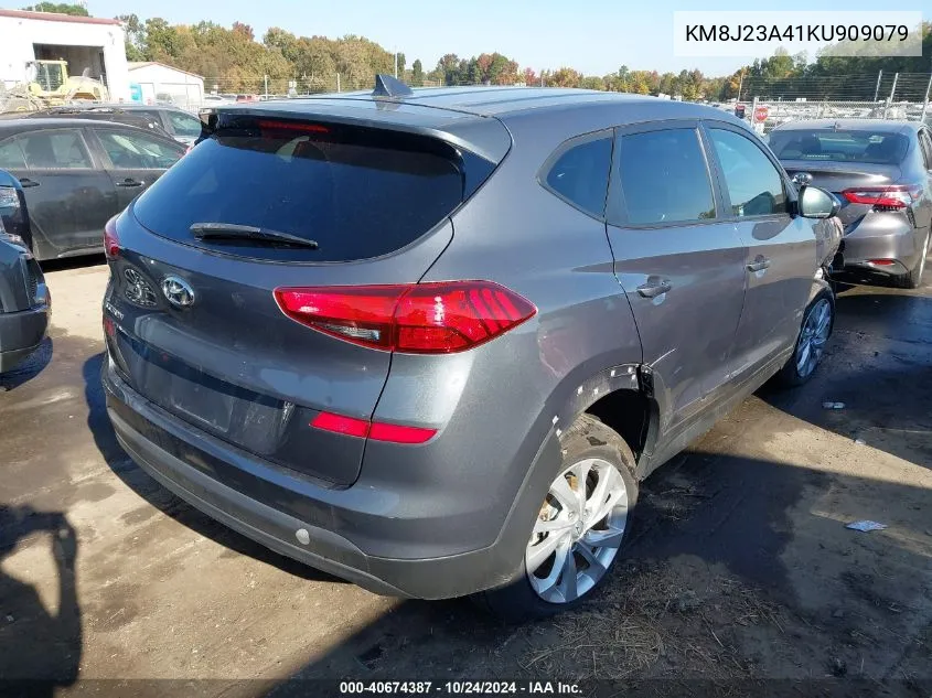 2019 Hyundai Tucson Se VIN: KM8J23A41KU909079 Lot: 40674387