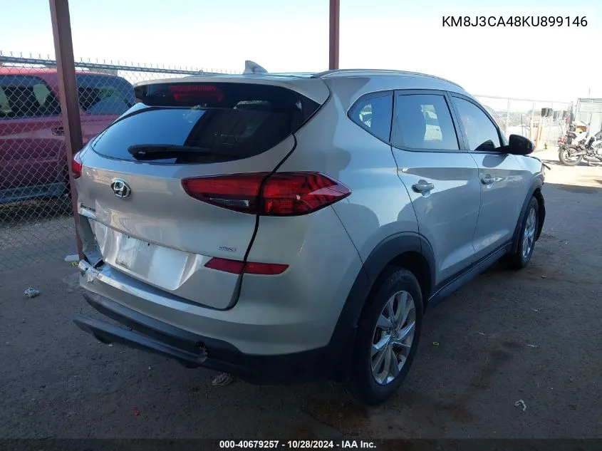 2019 Hyundai Tucson Value VIN: KM8J3CA48KU899146 Lot: 40679257