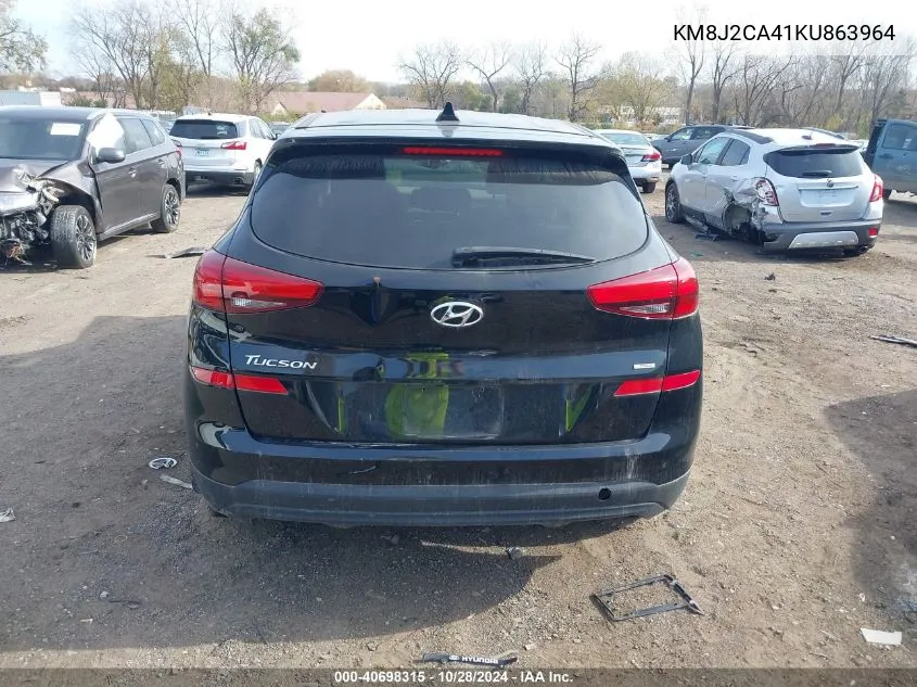 2019 Hyundai Tucson Se VIN: KM8J2CA41KU863964 Lot: 40698315