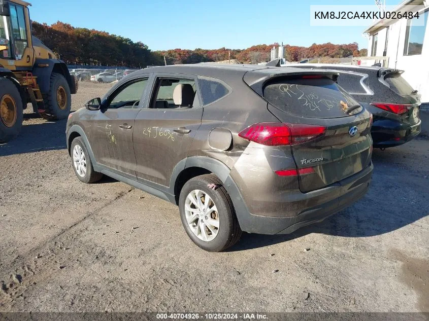 2019 Hyundai Tucson Se VIN: KM8J2CA4XKU026484 Lot: 40704926