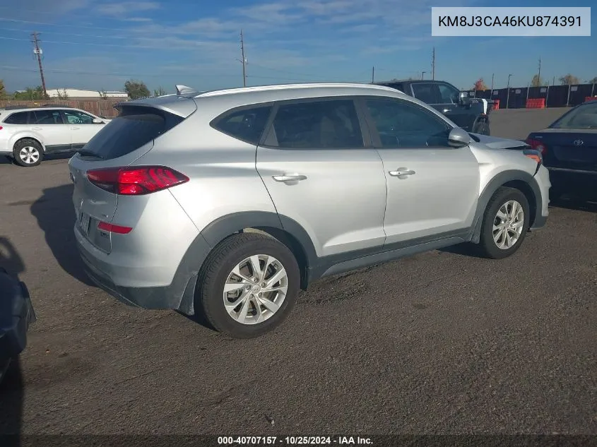 KM8J3CA46KU874391 2019 Hyundai Tucson Value