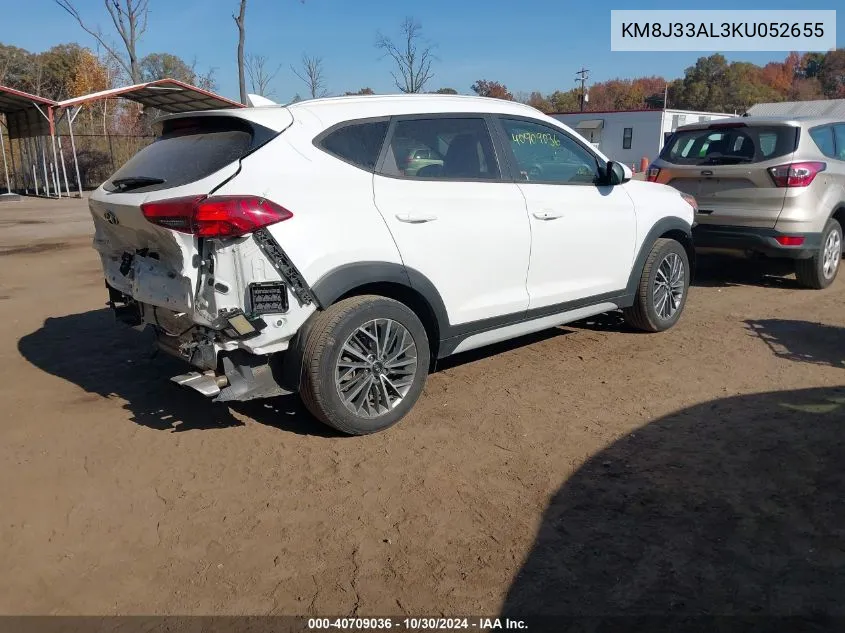 KM8J33AL3KU052655 2019 Hyundai Tucson Sel