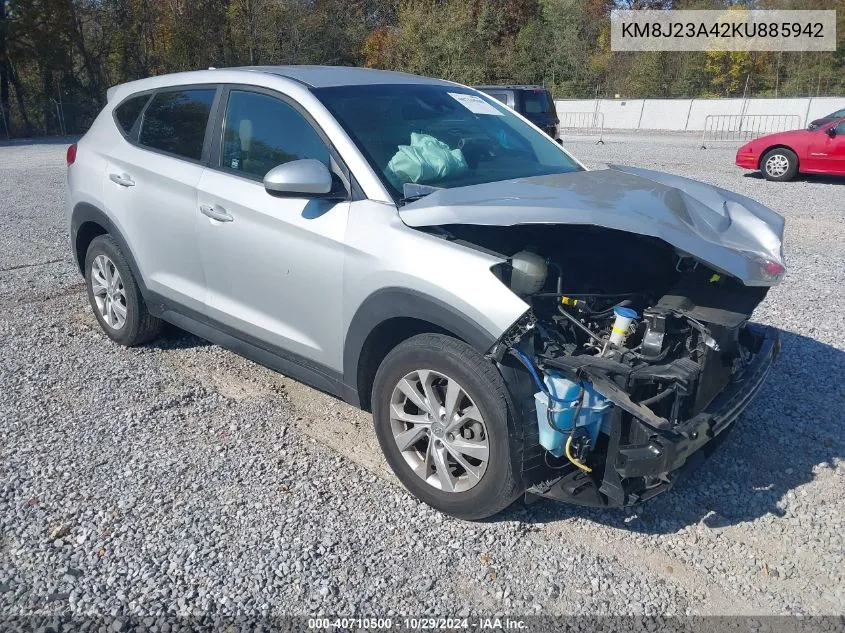 KM8J23A42KU885942 2019 Hyundai Tucson Se