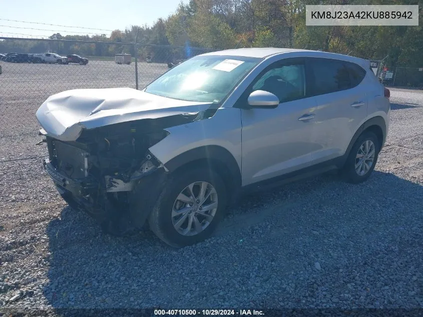 KM8J23A42KU885942 2019 Hyundai Tucson Se