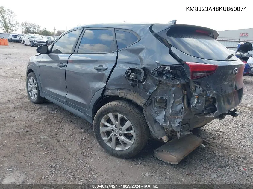 KM8J23A48KU860074 2019 Hyundai Tucson Se