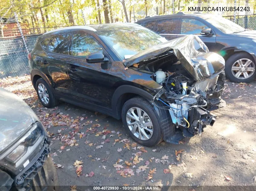 2019 Hyundai Tucson Value VIN: KM8J3CA41KU854243 Lot: 40729930