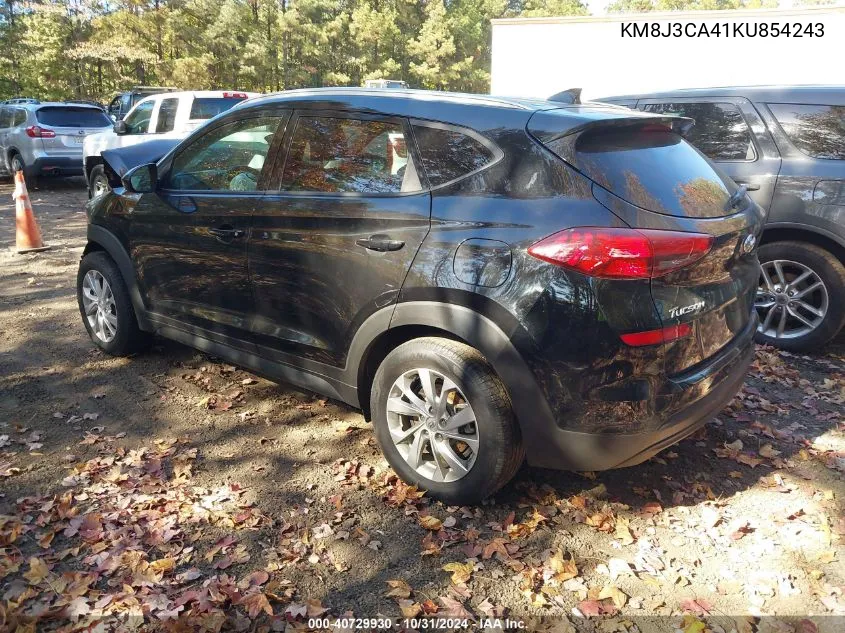 2019 Hyundai Tucson Value VIN: KM8J3CA41KU854243 Lot: 40729930