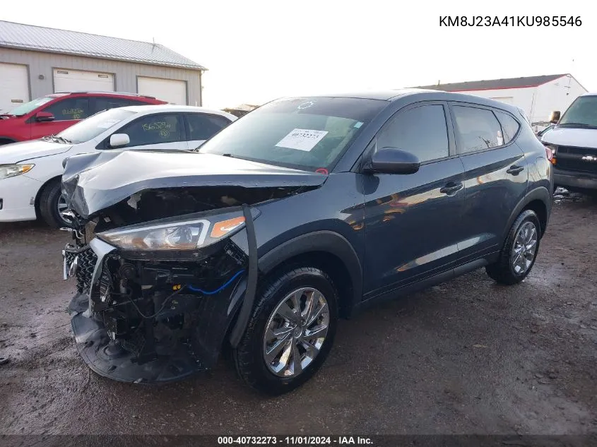 2019 Hyundai Tucson Se VIN: KM8J23A41KU985546 Lot: 40732273