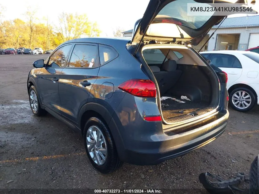 2019 Hyundai Tucson Se VIN: KM8J23A41KU985546 Lot: 40732273