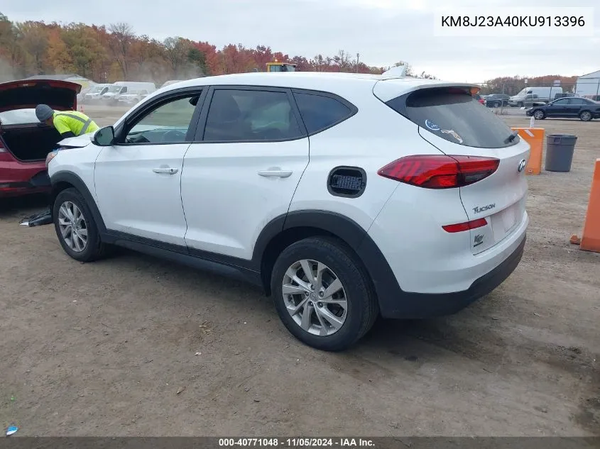 2019 Hyundai Tucson Se VIN: KM8J23A40KU913396 Lot: 40771048