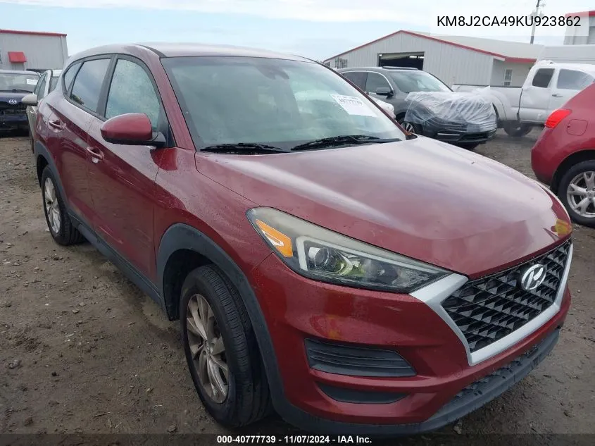 2019 Hyundai Tucson Se VIN: KM8J2CA49KU923862 Lot: 40777739