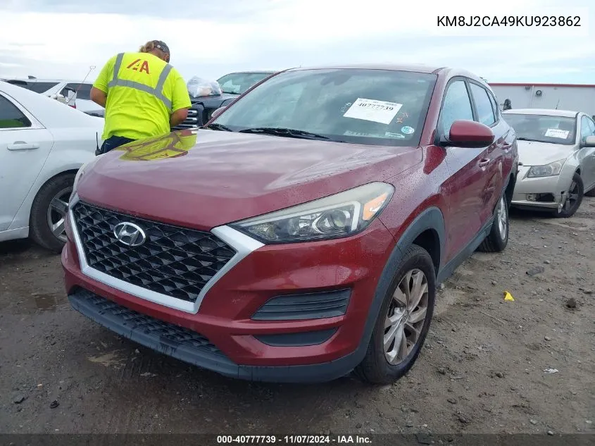 2019 Hyundai Tucson Se VIN: KM8J2CA49KU923862 Lot: 40777739