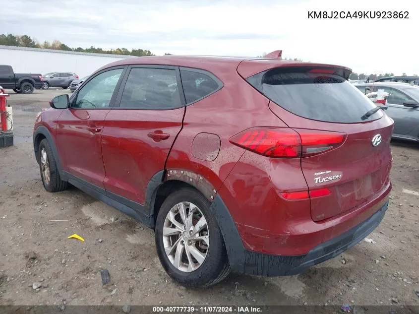 2019 Hyundai Tucson Se VIN: KM8J2CA49KU923862 Lot: 40777739