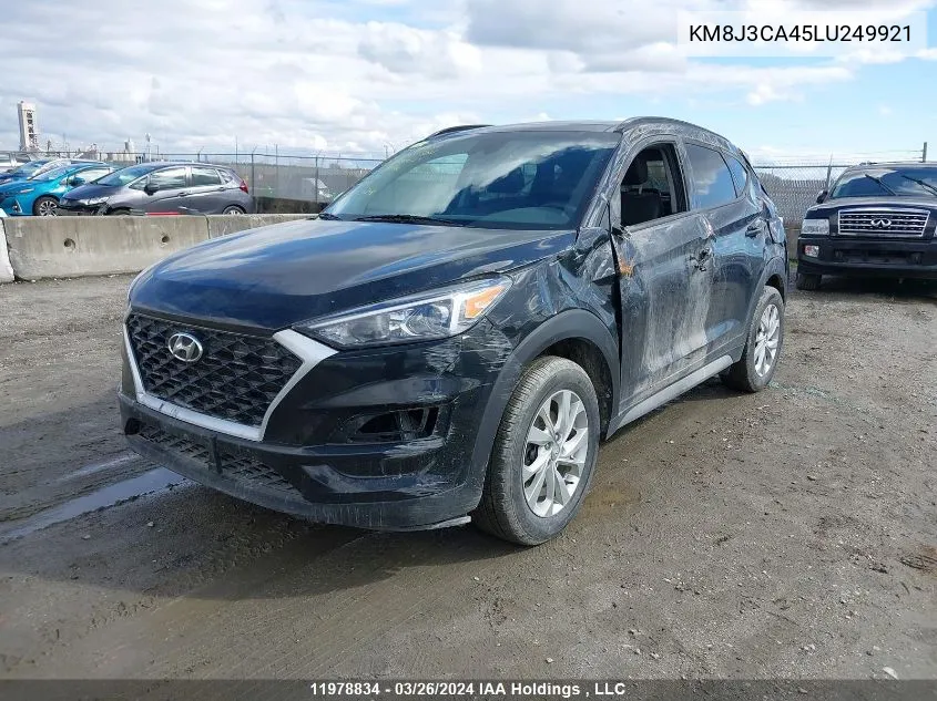 2020 Hyundai Tucson Limited/Sel/Sport/Ultimate/Value VIN: KM8J3CA45LU249921 Lot: 11978834