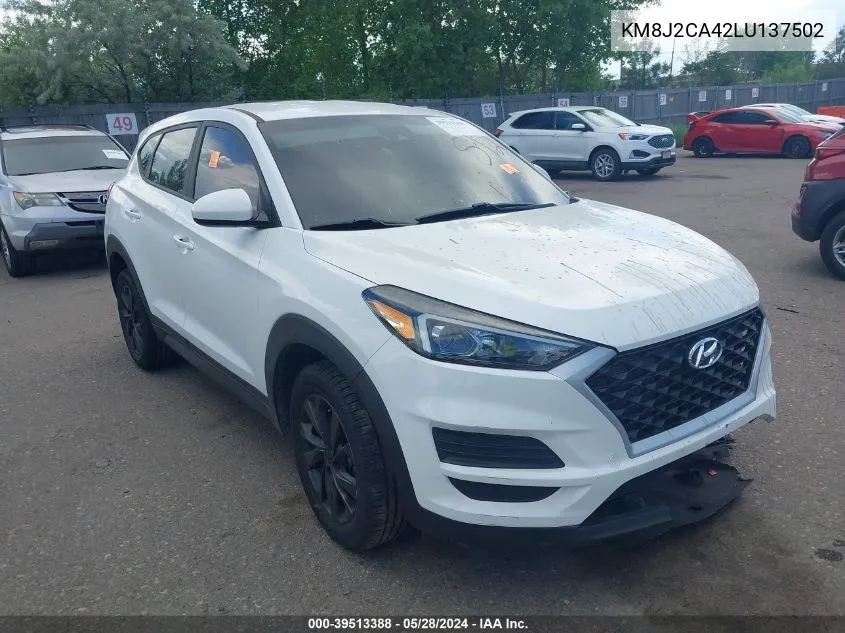 2020 Hyundai Tucson Se VIN: KM8J2CA42LU137502 Lot: 39513388