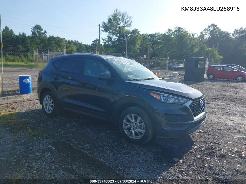 2020 Hyundai Tucson Value VIN: KM8J33A48LU268916 Lot: 39743323