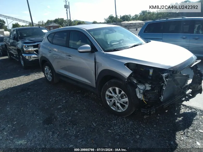 2020 Hyundai Tucson Se VIN: KM8J2CA49LU242392 Lot: 39985798