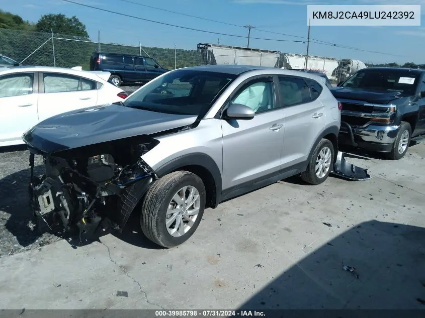 2020 Hyundai Tucson Se VIN: KM8J2CA49LU242392 Lot: 39985798