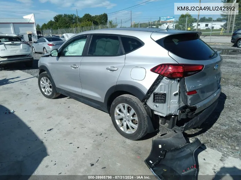 2020 Hyundai Tucson Se VIN: KM8J2CA49LU242392 Lot: 39985798