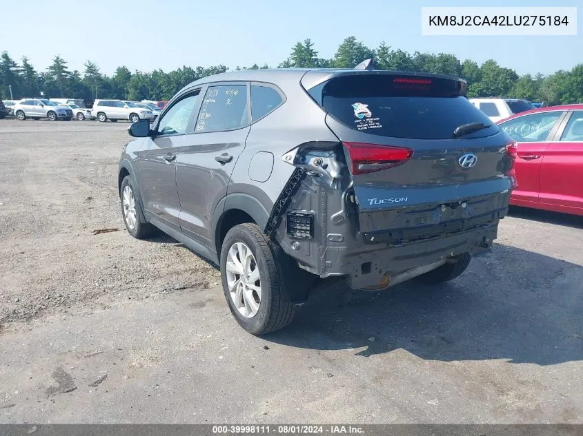 2020 Hyundai Tucson Se VIN: KM8J2CA42LU275184 Lot: 39998111