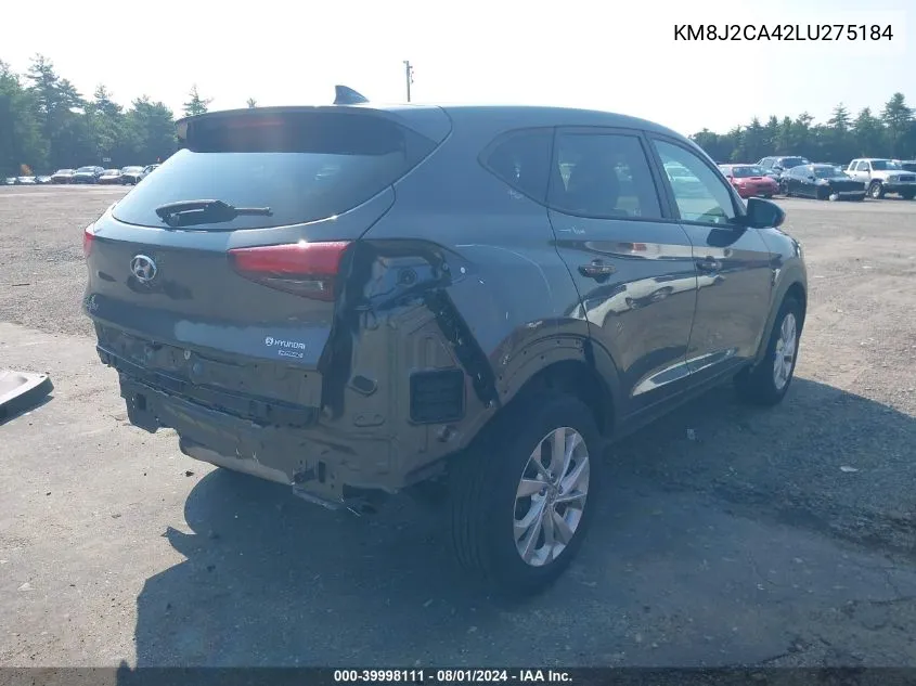 2020 Hyundai Tucson Se VIN: KM8J2CA42LU275184 Lot: 39998111