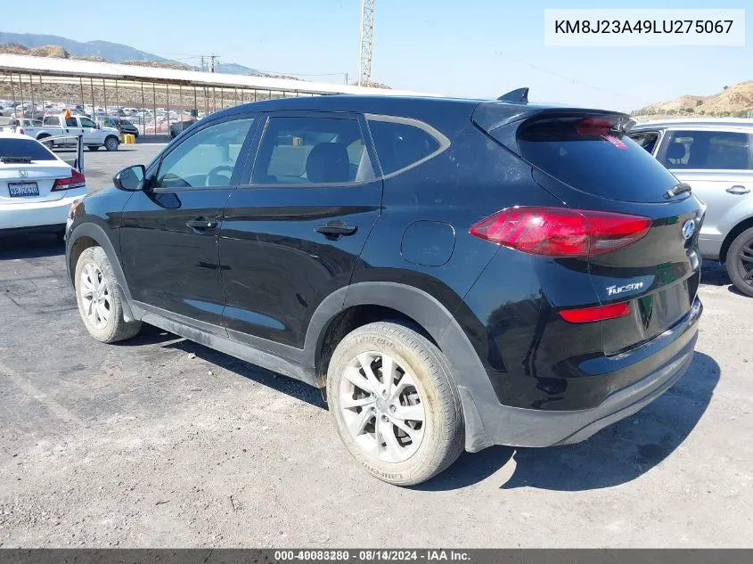 2020 Hyundai Tucson Se VIN: KM8J23A49LU275067 Lot: 40083280