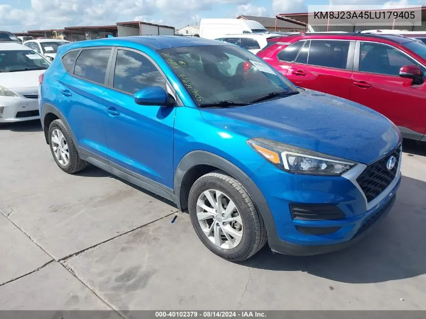 2020 Hyundai Tucson Se VIN: KM8J23A45LU179405 Lot: 40102379