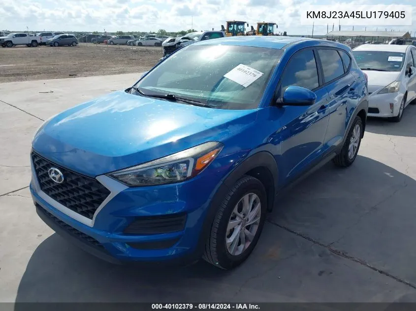 2020 Hyundai Tucson Se VIN: KM8J23A45LU179405 Lot: 40102379