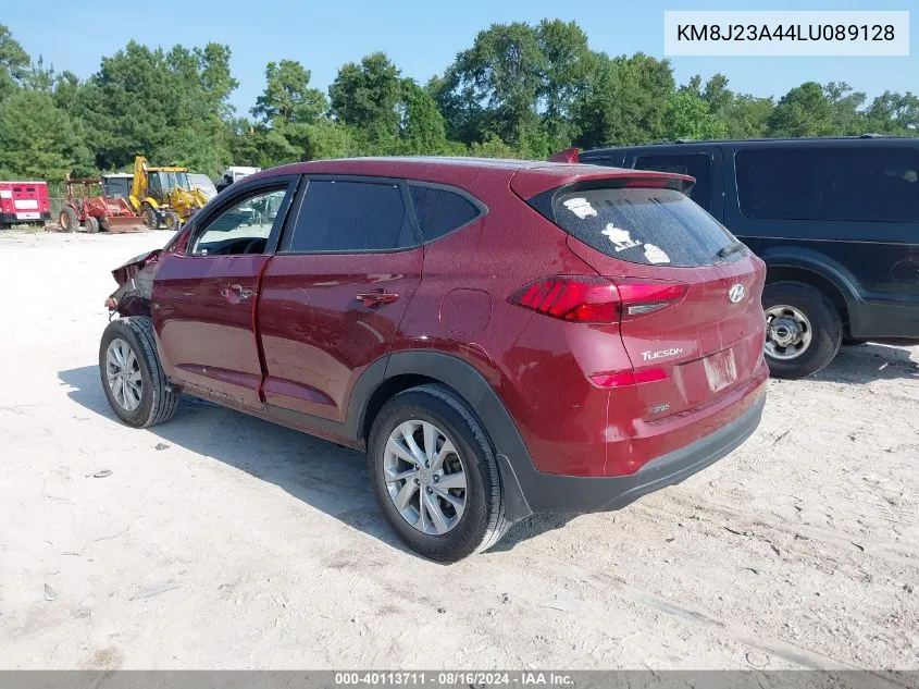 2020 Hyundai Tucson Se VIN: KM8J23A44LU089128 Lot: 40113711