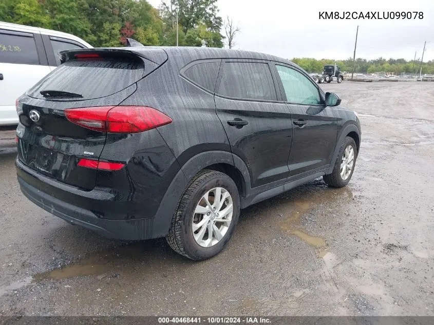 2020 Hyundai Tucson Se VIN: KM8J2CA4XLU099078 Lot: 40468441