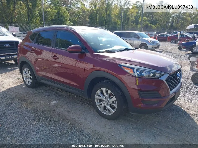 2020 Hyundai Tucson Value VIN: KM8J3CA49LU097433 Lot: 40487590