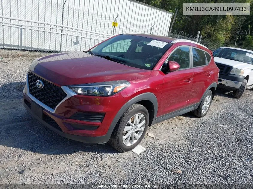 2020 Hyundai Tucson Value VIN: KM8J3CA49LU097433 Lot: 40487590