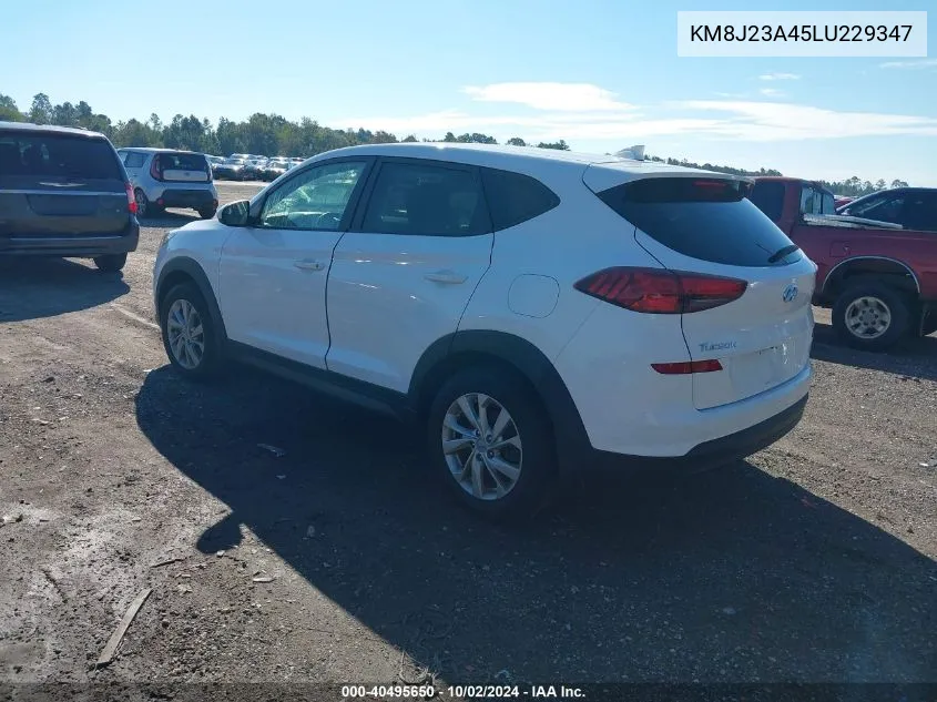 2020 Hyundai Tucson Se VIN: KM8J23A45LU229347 Lot: 40495650