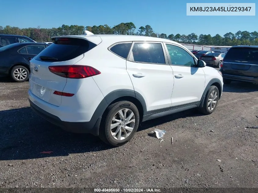 2020 Hyundai Tucson Se VIN: KM8J23A45LU229347 Lot: 40495650