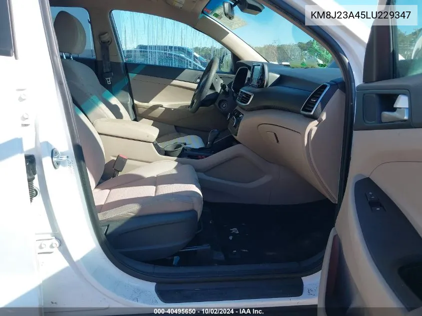 2020 Hyundai Tucson Se VIN: KM8J23A45LU229347 Lot: 40495650