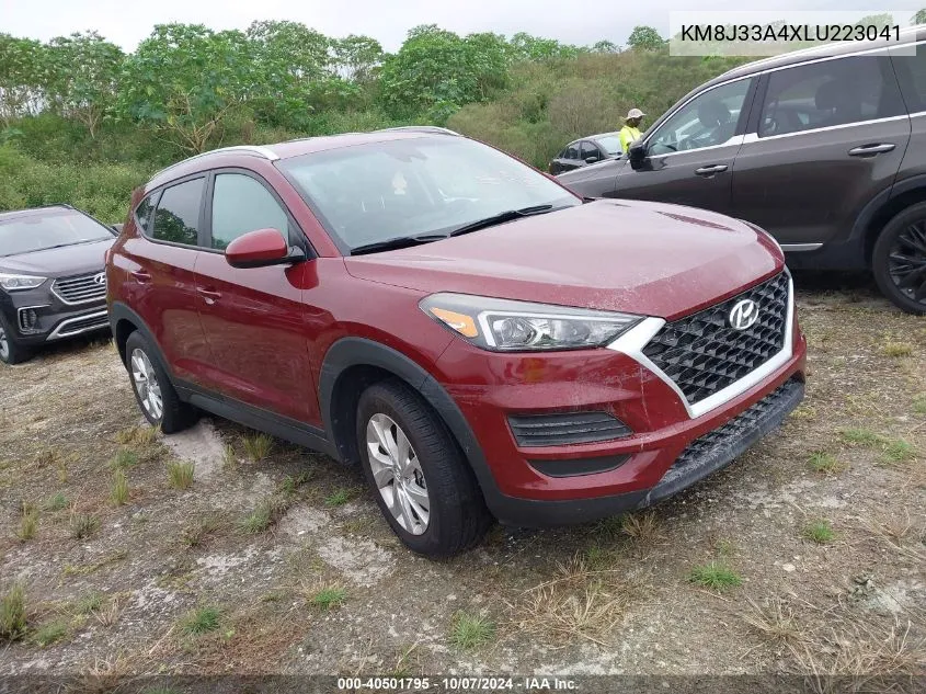 2020 Hyundai Tucson Limited/Sel/Sport/Ultimat VIN: KM8J33A4XLU223041 Lot: 40501795