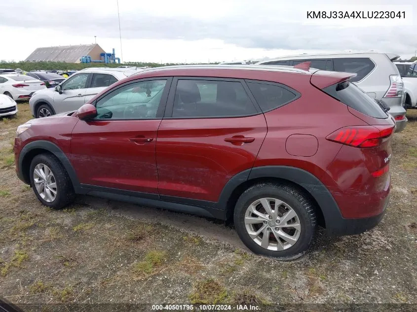 2020 Hyundai Tucson Limited/Sel/Sport/Ultimat VIN: KM8J33A4XLU223041 Lot: 40501795