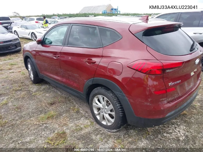 2020 Hyundai Tucson Limited/Sel/Sport/Ultimat VIN: KM8J33A4XLU223041 Lot: 40501795